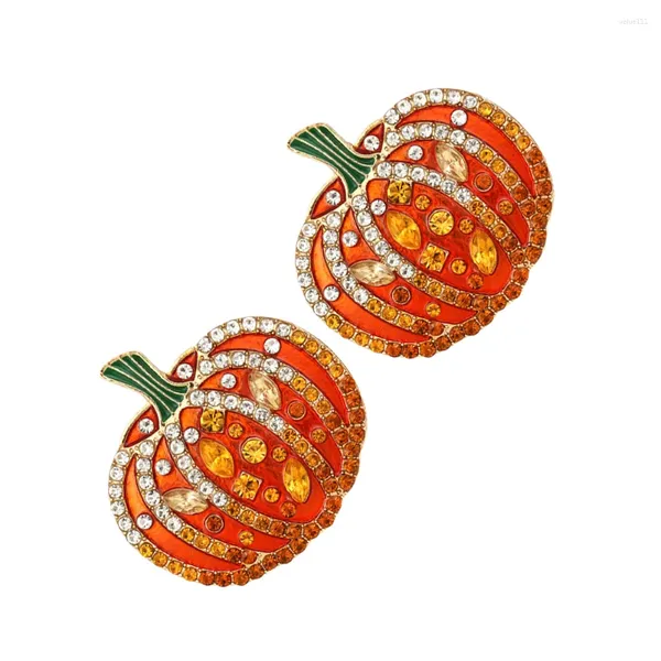 Bolzenohrringe Ohrring Studs Schmuck machen Halloween Strassgrüne gruselige Manschette gruselige Frauen trendige Geschenke Drop baumeln Sie sie