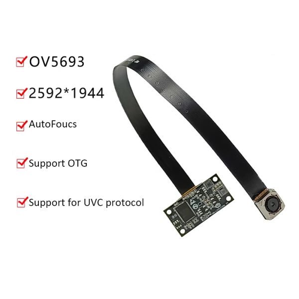 Части 5MP/12MP HD AF/FF USB -модуль камеры OV5693/IMX258 Датчик с 30 кадрами на поддержку OTG, UVC для WIN XP/7/10/VISTA сканирование файлов