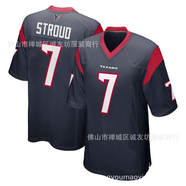 Rugby Jersey Texas 7 Dark Blue C.J.Stroud