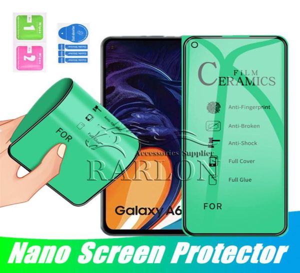 Nano Patlamalı Patlamalı Yumuşak Seramik Telefon Ekran Koruyucu Film İPhone 14 Pro Max 14plus 14pro 13 13pro 12 Mini 11 7 8 6 6S Plus9605268