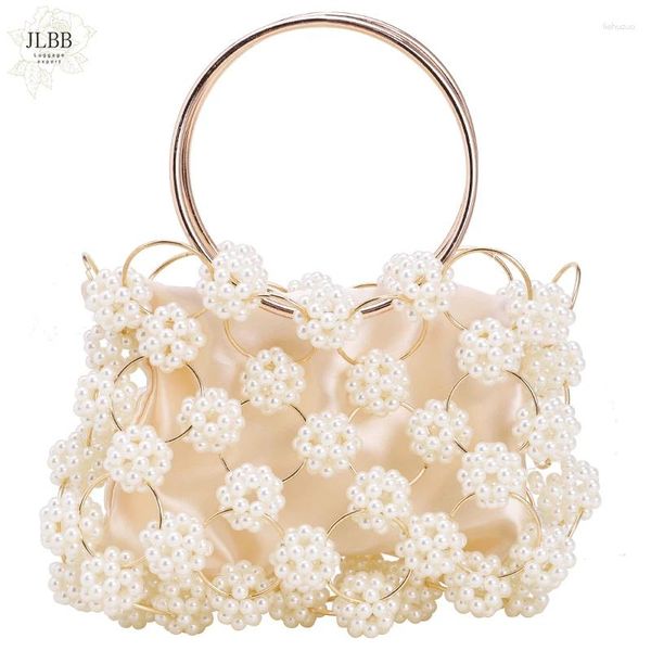 Bolsas de ombro de ombro luxuoso feminino feminino pérola Bolsa de pere