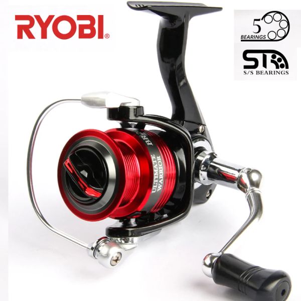 Accessoires Ryobi Ranmi Ultimate Warrior Fishing Rolle Spinnrolle 10006000 Serie Metall Spool Wheel Max Drag 10 kg Meeresfischerei