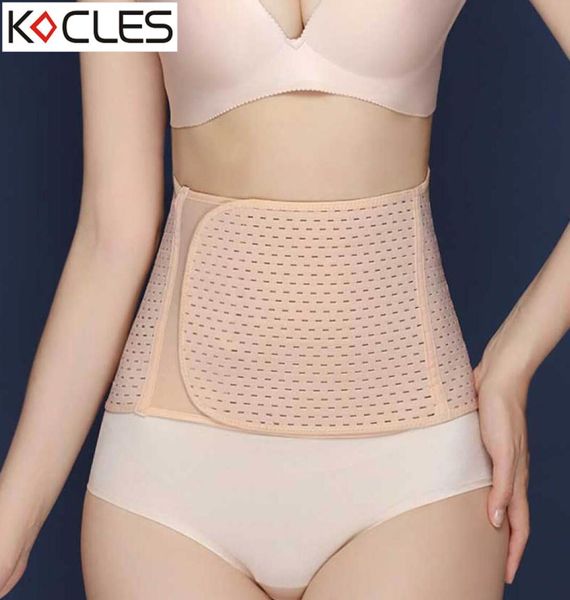 Donne alla cintura della cintura della cintura cintura di cintura pancia shaper body dopo la nascita a cinghia sottile corsetto postpartum Tammmer Trimmer grasso corporeo Burne8467923