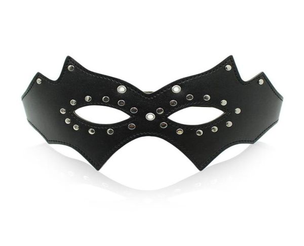 Sexy PU Eyewear Girls Lady Women Women Half Face Eye Mask for Night Dance Ball Party per adulti Game4504241