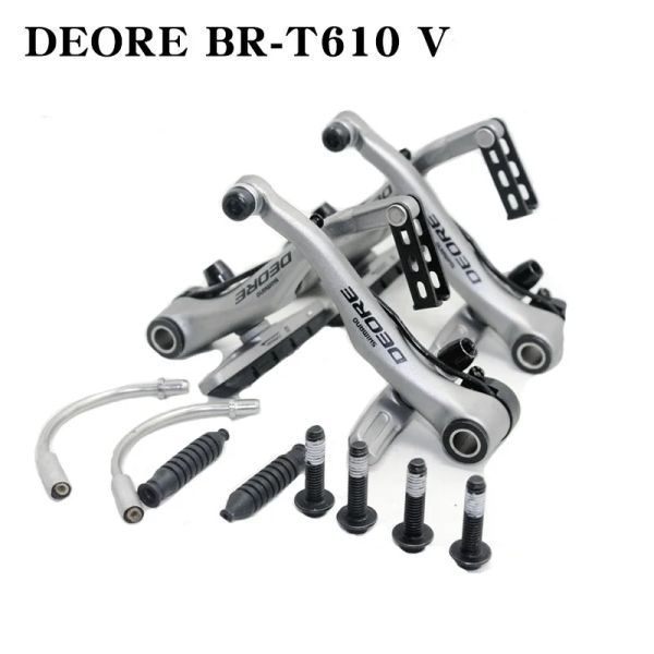 Parti per Shimano DEORE ORIGINALE T610 T4000 BICYLE V FRENO LEVER MTB Mountain Bike Road Bike Accessori per freno bici pieghevole