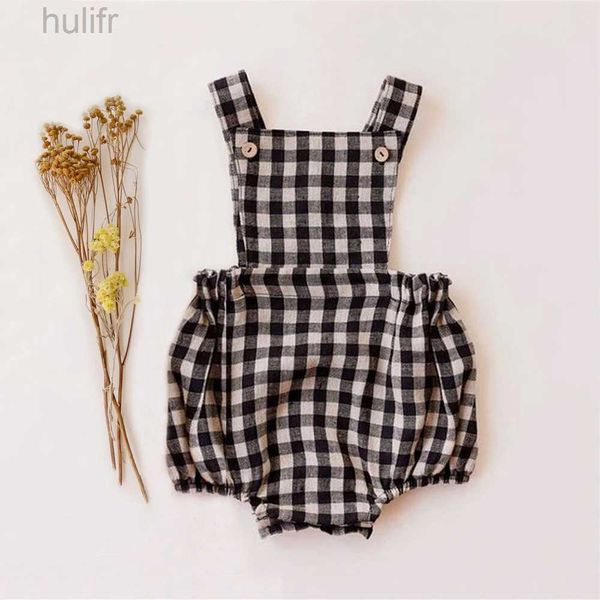 Rompers Newborn Baby Boy Girl Romper для 0-2y Summer Cotton Lense Baby Prome-Cuit рука