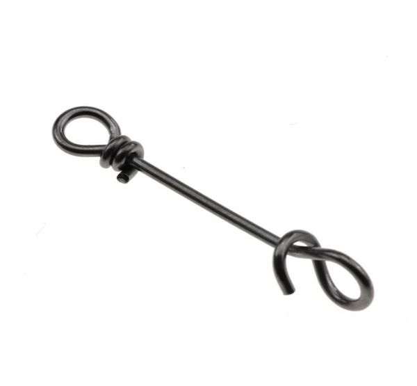 ROMPIN 50pcslot Snap Snap Spring Planejada rápida Clip fivela Pesca Pesca Snaps Fast Snaps Ganchos Acessórios do conector 6543881