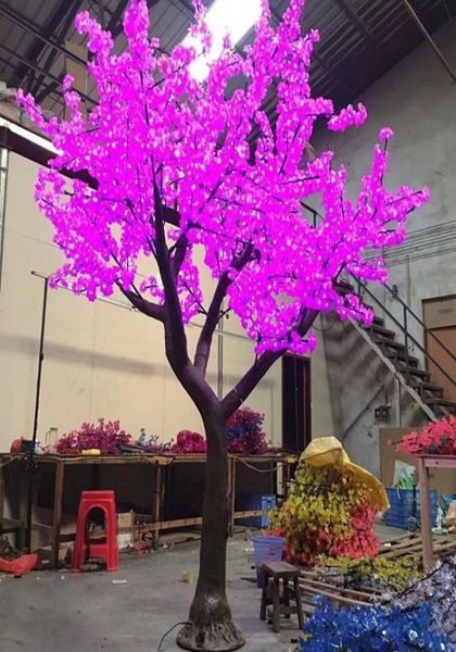 H25M 2304pcs LED LED lucido Panno LED Blossom Blossom Christmas Tree Light Waterproof Garden Decoration Lampada per il matrimonio P3960224