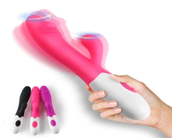 Секс -игрушка массажер 30 от G Spot Vibrator для женщин стимулятор клитора мягкий силиконовый вибрадоры взрослые игрушки Dildo Woman3136625