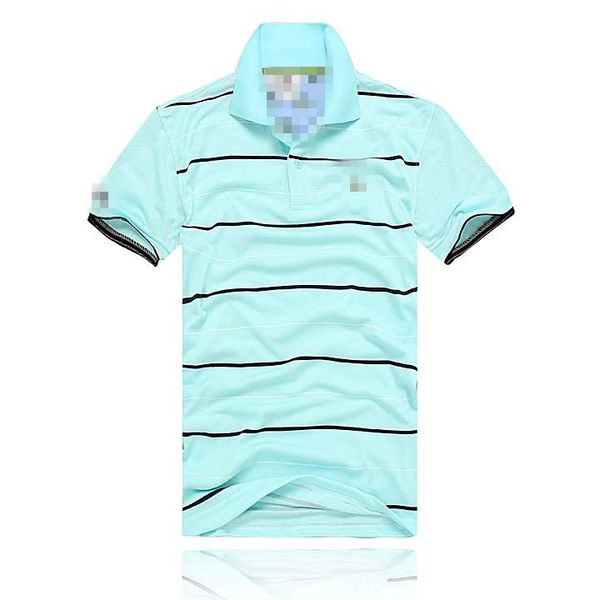 Männerpolos-Marke T-Shirt ist heiß verkauft im Sommer, super gutaussehend, retro besticktes Männergolfhemd, kurzärmelige Baumwoll High Street Schnell trocknen Casual Top