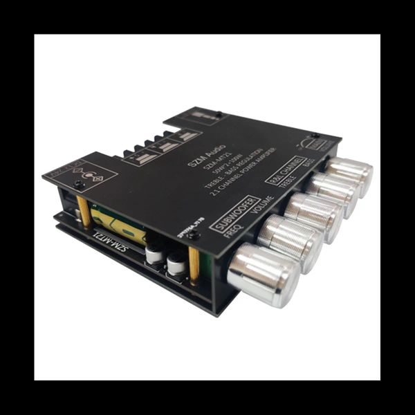 Verstärker 2.1 -Kanal Bluetooth Digital Power Amplifier Board Modul High/Bass 50WX2+100W Hochleistungsverstärker