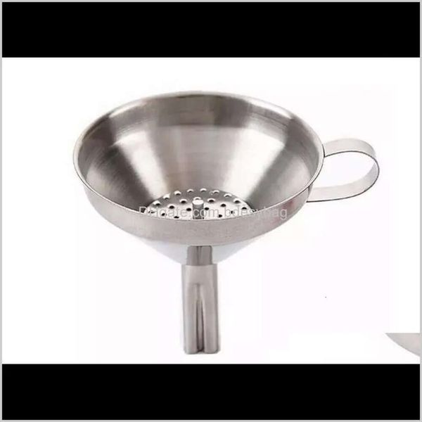 SORSERS Bar Colanders Küche Dining Home Gardenfunktional Edelstahlhonig Trichter mit abnehmbarem Sieb/Filter für pro flüssiges Wasser t