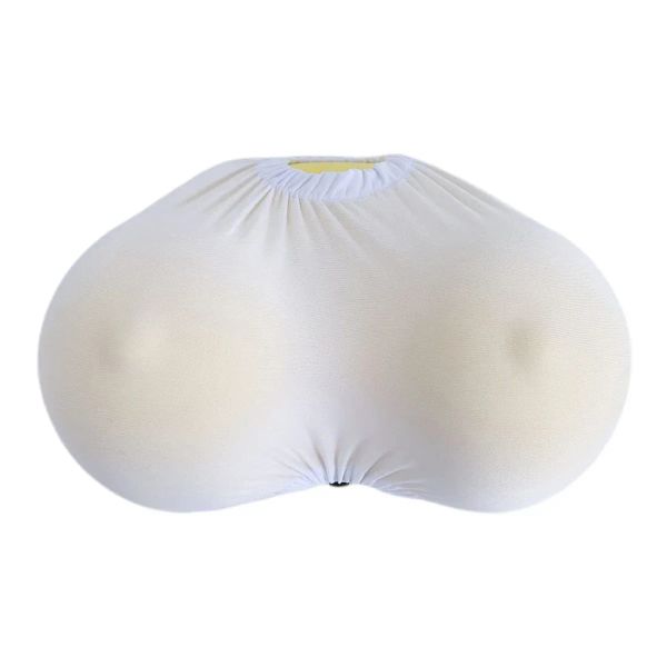 Travesseiro boobs seios almofada almofada de travesseiro de espuma de espuma macia Almofado para dormir para pescoço e ombro Função engraçada de travesseiro de peito para casais Presente