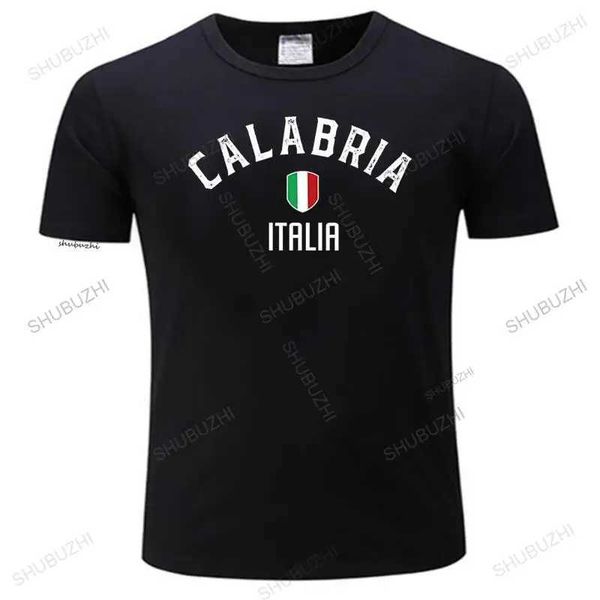 T-shirt maschile calabria ita maglietta calabria fresca maglietta per vacanza orgoglio souvenir italia