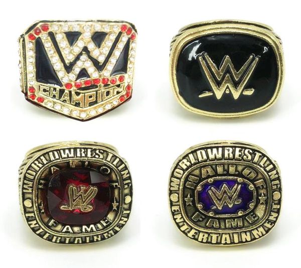 Todo o Hall of Fame Wwering Wrestling Championship Ring Professional League Ring Europe e America Sports Ring Jewelry Fãs GI2603903