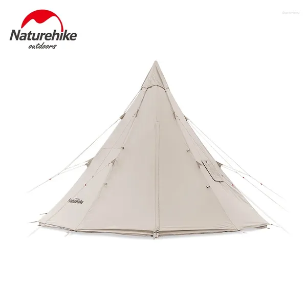 Tende e rifugi naturale Hike Outdoor Grande tenda piramide di cotone per campeggio per campeggio per 2-4 persone NH20ZP002