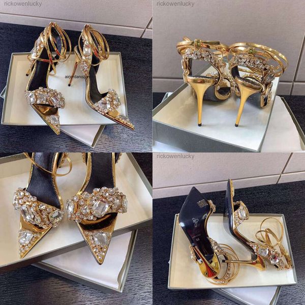 Обувь Top Design Metallic Sandals Shoes