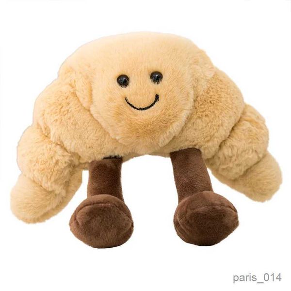 Animali di peluche imbottiti graziosi tostato di peluche pane pretzel croissant baguette giocattolo alimentare pasto di cibo soft bambolo per bambini giocattoli regalo di compleanno