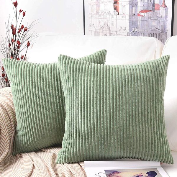 Kissen 1pcs Feste Farbe Cordkissen Hülle Dekorative Sofa Kissenabdeckung 40x40 cm 45 x 45 cm 30x50 cm Kissenbezüge Home Decor Dekoration