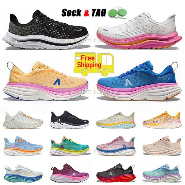 Allenatori Spedizione gratuita People Movimenti Running Scarpe viola Mach Kawana Pink Nero Arancione Blu chiaro X2 Fiori di trekking Rosso White Stampe Clifton 9 Gray Sneakers 9s