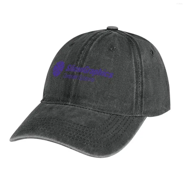 Beretti Silicon Graphics (SGI) - OG LOGO Purple Cowboy Hat Hard Golf Cap Luxury Women's Men's Women's