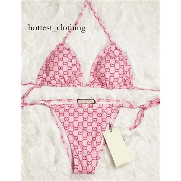 2024New Couturier High-End-Sommer sexy Frauen Bikini Modebrief Print Badebode Hochqualität Frauen Badebekleidung S-XL 2150