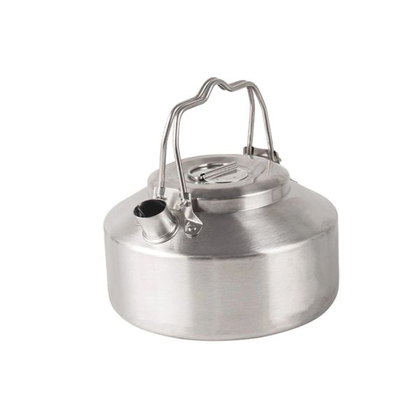 Strumenti 1L TEAPOT GUILA DI BLAGAMENTO COLLING ACCIAIO IN ACCIAIO OUTDOOR CAMPAGGI