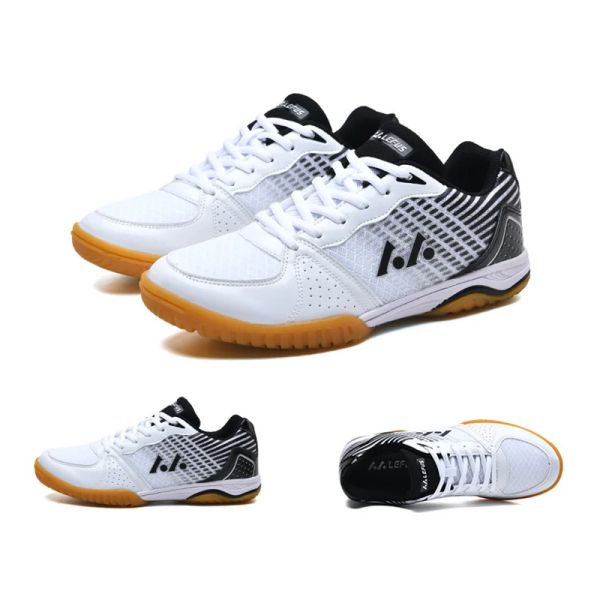 Botas Taobo 2024 Pro Men Table Tennis Shoes Tamanho 3645 Mulheres Badminton tênis anti -Slip Light Weight Volleyball Shoes