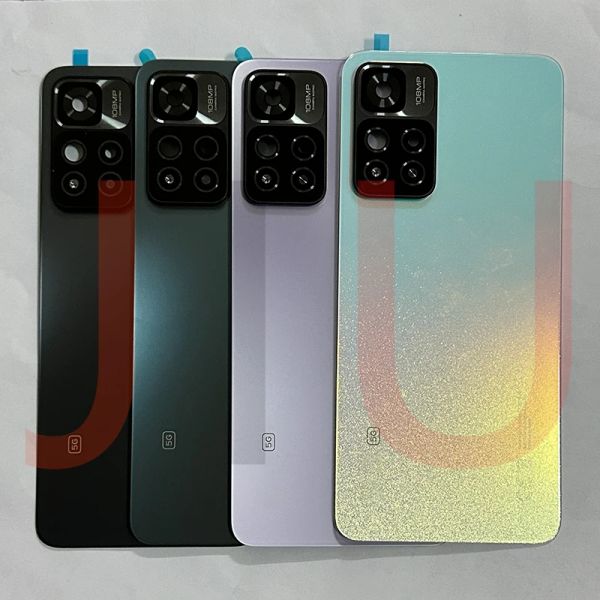 Rahmen Originalkopie für Xiaomi Redmi Hinweis 11 Pro plus 5G Batterieabdeckung Heckglasgehäuse für Note 11 Pro+ 5G mit Kameraobjektiv