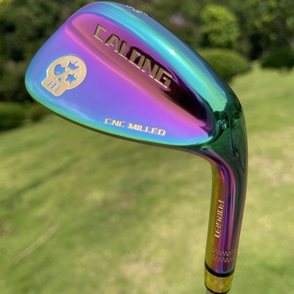 Clubs 2023 Golfkeile Calong Schädel Sandkeile S20C Forged Face Original Dynamic Gold Steel Welle Golf Glubs Superqualität