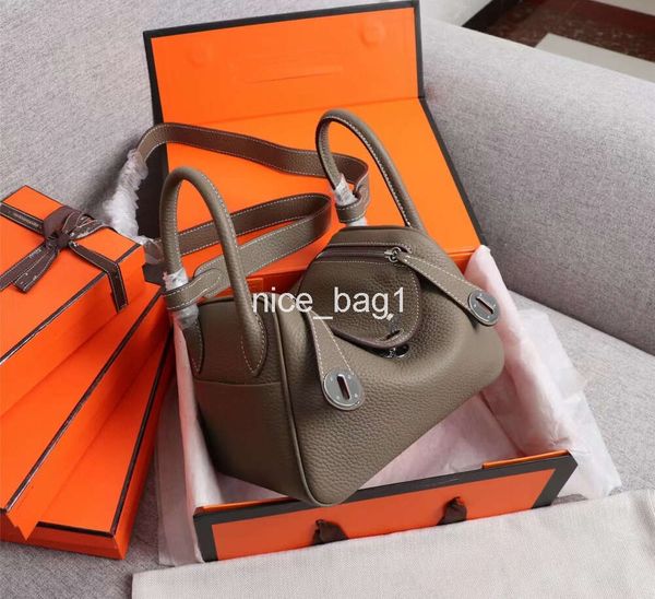 5A neue Top Womens Echte Leder -Taschen Designer -Taschen Litschi Kuhhaftverlorten -Handtasche Schulterbetreuung Basteln Sie alle handgefertigten Handtaschen Klassischer Stil ist am meisten