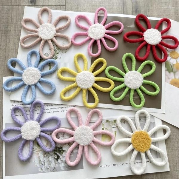 Figurine decorative da 6 pezzi di corda di cotone sospiri per fiori intrecciati decori per bambini decorazioni per bambini