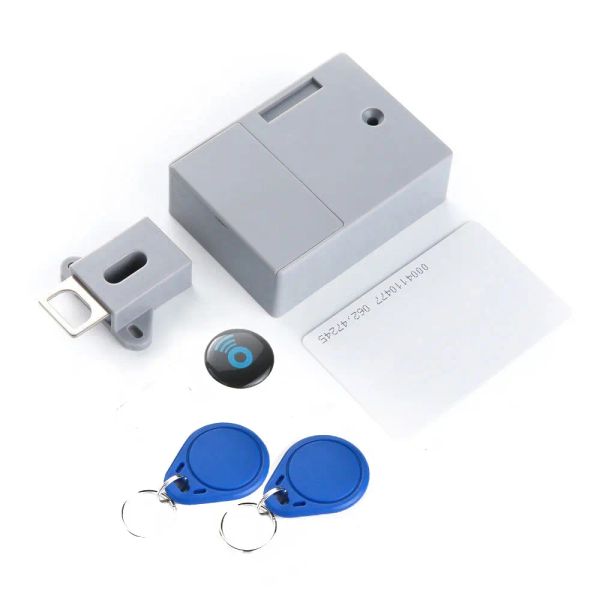 Sperre 10 Stück Smart Drawer Induktionschrank RFID -Karte Smart Electronic Lock Garderobe Möbel Sauna Schrank Schließfachschloss