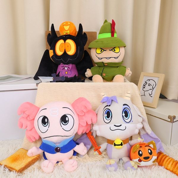 Cross Border Neues Produkt Billie Bus Up Game Peripheral Cute Goat Billie Doll Salamander Plüschspielzeug