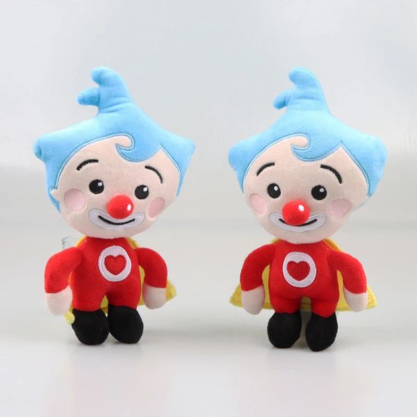 10pcs Plim Clown Plush Toy Toy Doll Kawaii Cartoon Anime Princadeiro Toys de pelúcia Doll Palhaço macio brinquedo para crianças 240422