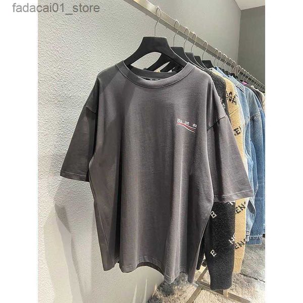 T-shirt maschile da uomo maglietta da uomo Summer maniche corte per uomo Designer BB Topsinte di maglietta casual Donna per esterni Man Tees Crew Q240425