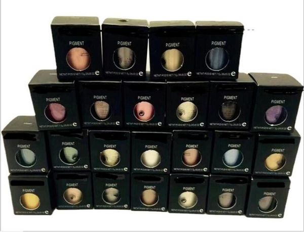 Make -up Matt Pigment 24Color Lidschattenpigmente 75 g losen Einzelgutschatten mit englischem Namen 12pcs4263347