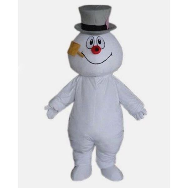 2024 Halloween White Snowman mascotte Costume Event Propts Promotional Costume Customization Customisuit Caratteri Costumi