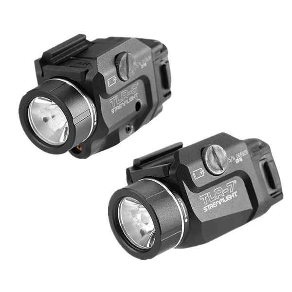 Taktische Fackeln TLR-8 TLR-7 Taschenlampen LED-Licht mit rotem Laseranblick für die Jagd G17 19 Sig CZ Tr8 Laser Taschenlampe TR8 TR7 Logo