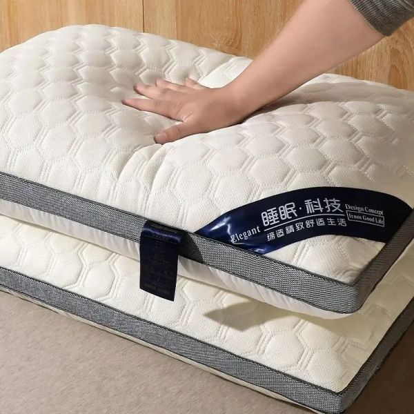 Travesseiros de travesseiro travesseiros para dormir travesseiro de dormir um travesseiro de viagem de látex de látex