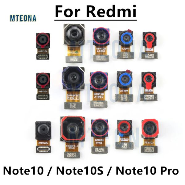 Kabel Originaler hintere Frontkamera für Xiaomi Redmi Note 10 Pro 10s Hauptmakrotiefe Ultrawide -Kamera -Modul Austausch