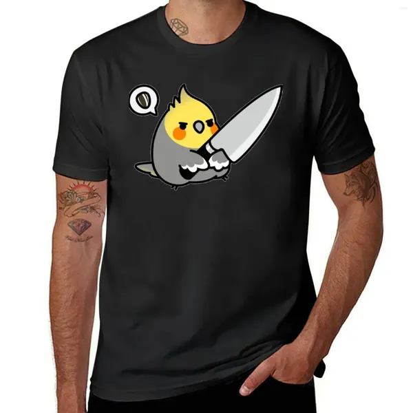 Polos da uomo Chubby Cockatiel Kife T-shirt Tees Sweat Sports Fans Abbigliamento da uomo