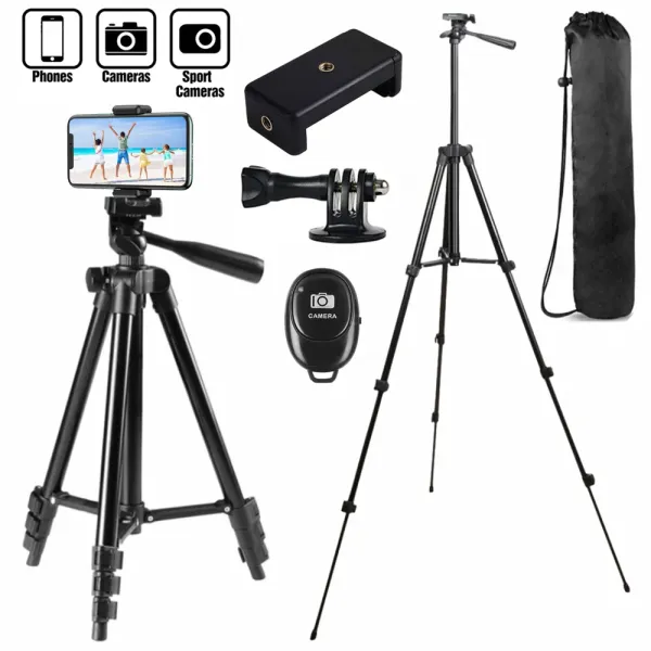 Acessórios Smartphone Tripod Tripé do celular para tripé de telefone para Mobile Tripie para celular portátil Stand Stand Selfie Picture