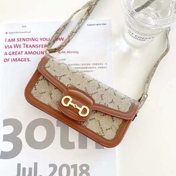 Luxus -Designer -Tasche Mini -Taschen Top -Quality Leder -Mobiltelefontasche, modische und einfache, grenzüberschreitende kleine Quadratbeutel -Tasche