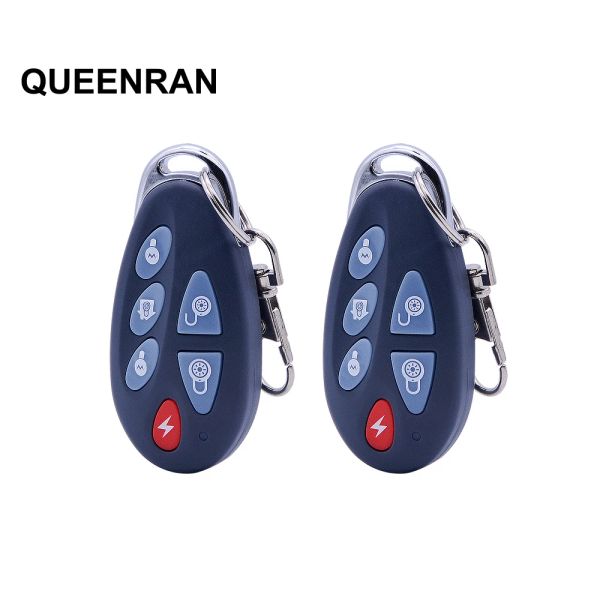 Controller 2PCS PB403R Wireless Keyfob Fernbediener Arm/Entstaffat/Home Arm/SOS -Funktion 433MHz/868MHz für STVGT STIIIB STIV -Alarm