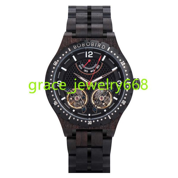 Высококачественный новейший дизайн ebony Steel Band Chronograph Automatic Watches Men Luxury Mechanical Watch по лучшей цене