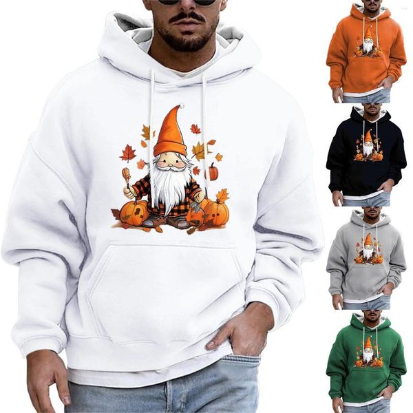 Hoodies masculinos Capuz de moda casual Pocket Pocket U of I Seltestra Menções zípeis de moletons para homens