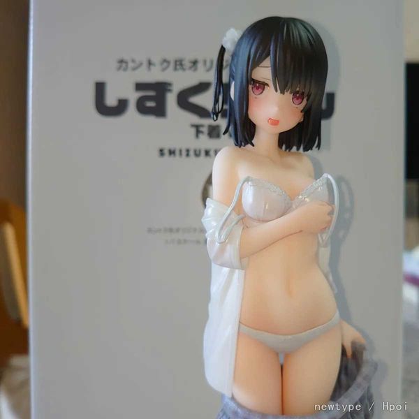 Figuras de brinquedo de ação 1/7 nsfw b completo mais verificação shizuku anime sexy girl estatueta pvc ação figura brinquedo adultos coleção kawaii fofo boneca de boneca y2404254rbc