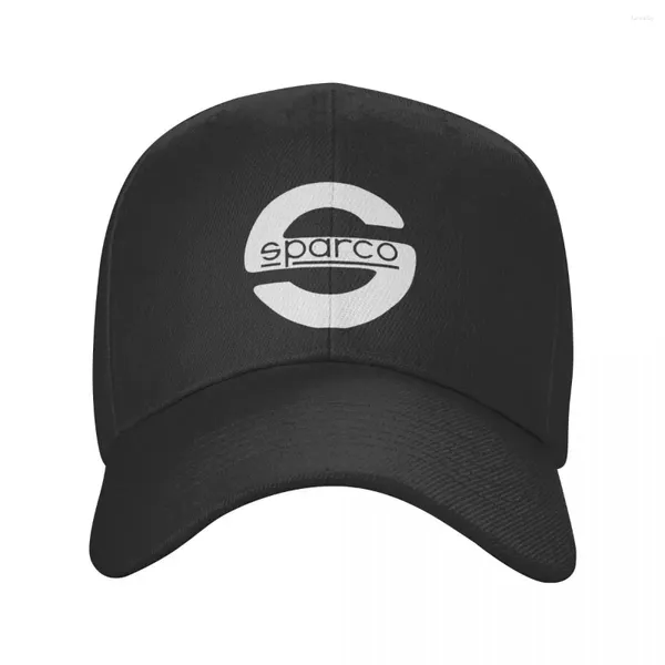 Caps de bola personalizados Motor Spa-Sparcos automóvel Racing Baseball Cap Mulher Men Men Homem Breathable Dad Hat Streetwear