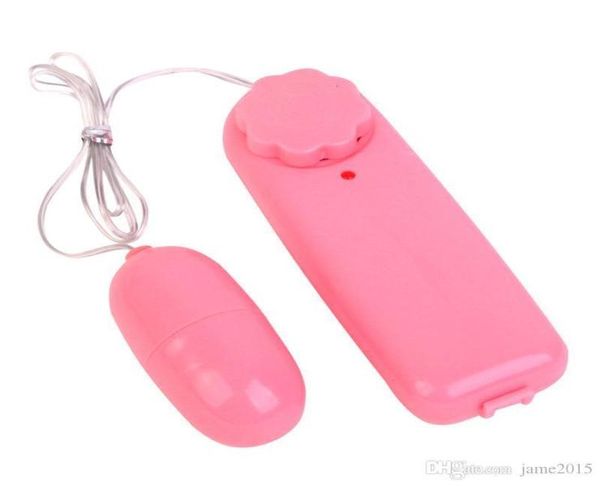 Pink Single Jump Eggibrator Bullet Vibrator Klitoral G Spot Stimulatoren Sex Toys Sex Machine für Frauen mit OPP -Bag6534527